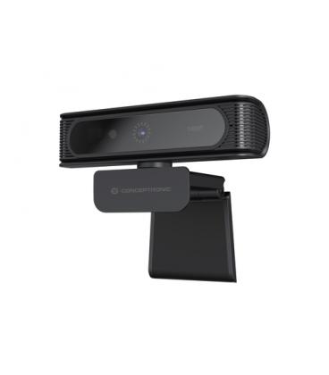 Webcam fhd conceptronic amdis 1080p usb reconocimiento facial windows hello 30fps angulo vision 80º