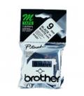 Cinta laminada brother mk221bz 9mm x 8m