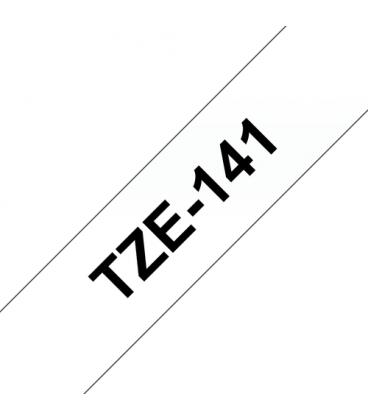 Cinta laminada brother tze141 18mm x 8m
