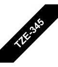Cinta laminada brother tze345 18mm x 8m