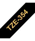 Cinta laminada brother tze354 24mm x 8m