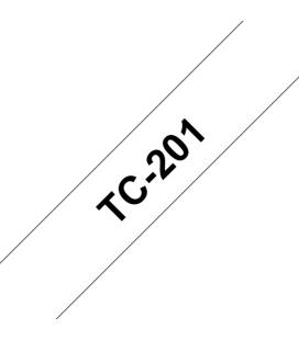 Cinta laminada brother tc201 12mm x 7.7m