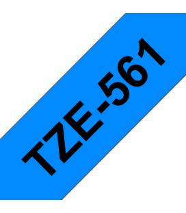 Cinta laminada brother tze561 36mm x 8m