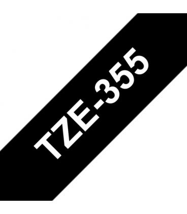 Cinta laminada brother tze355 24mm x 8m