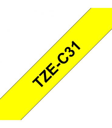 Cinta laminada brother tzec31 12mm x 5m