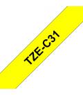 Cinta laminada brother tzec31 12mm x 5m