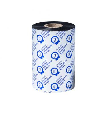 Pack rollos de ribbon de cera premium brother bwp1d450110 110mm x 450m 8 unidades