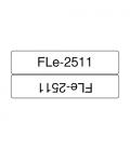 Cinta de etiquetas brother fle2511 21mm x 45mm
