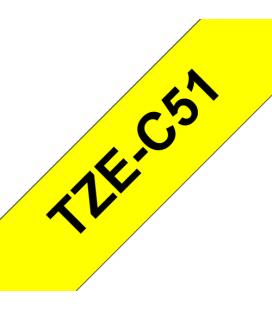 Cinta laminada brother tzec51 24mm x 5m