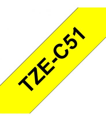 Cinta laminada brother tzec51 24mm x 5m