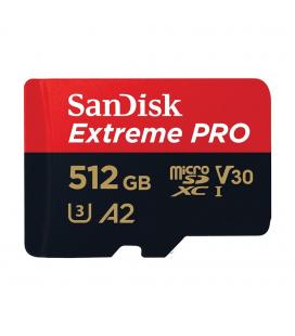 Tarjeta memoria micro secure digital 512gb sandisk extreme pro clase 10 uhs - i u3 + adaptador