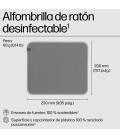 Alfombrilla hp 105 8x595aa/ 2 x 200 x 230mm/ gris