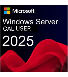 Licencia microsoft windows server 2025/ cal/ 5 usuarios