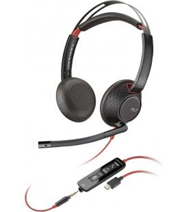 Auriculares poly blackwire 5220 negro