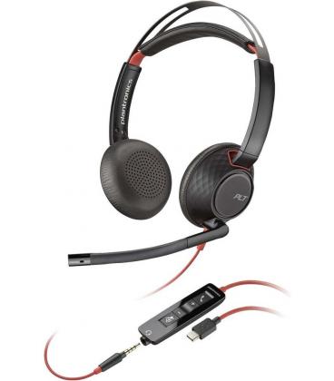 Auriculares poly blackwire 5220 negro