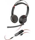 Auriculares poly blackwire 5220 negro