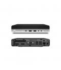 Ordenador reacondicionado mini hp elitedesk 400 g3 - i5 - 6th - 8gb - 256gb nvme - win 10 pro - sin cable trebol