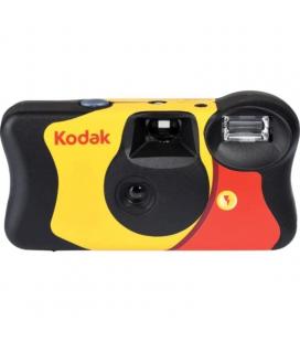 Cámara desechable kodak funsaver 27/ 27 exposiciones/ amarilla y roja