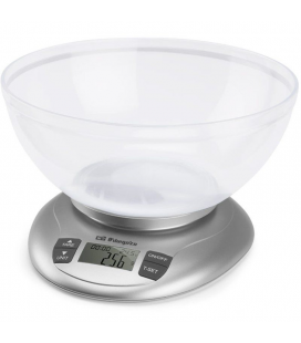 Báscula de cocina electrónica orbegozo pc 2017 a/ hasta 3.5kg/ plata