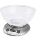 Báscula de cocina electrónica orbegozo pc 2017 a/ hasta 3.5kg/ plata