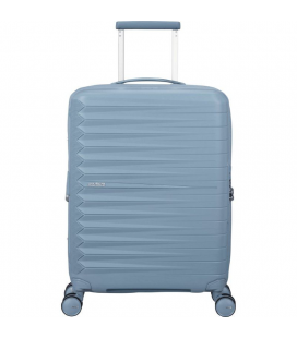 Maleta de cabina american tourister fastforward spinner expansible 55cm/ 55x40x23cm/ 4 ruedas/ azul