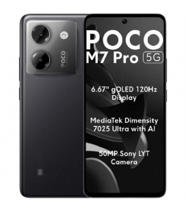 Smartphone xiaomi poco m7 pro 8gb/ 256gb/ 6.67'/ 5g/ negro