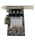 Tarjeta red startech ethernet gigabit 1000 4 port rj45 pcie