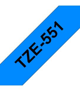 Cinta laminada brother tze551 24mm x 8m