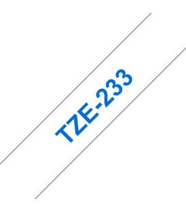 Cinta laminada brother tze233 12mm x 8m
