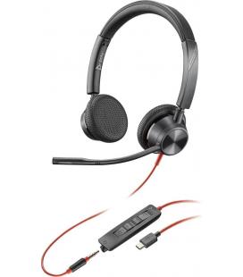 Auriculares poly blackwire 3325 negro