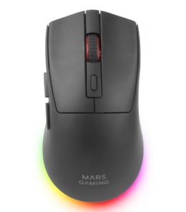 Ratón gaming inalámbrico mars gaming mm-t3/ batería recargable/ hasta 14400 dpi