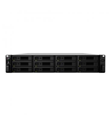 Servidor nas synology rs3618xs 8gb 12 bahias 2u rack gigabit ethernet