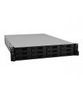 Servidor nas synology rs3618xs 8gb 12 bahias 2u rack gigabit ethernet