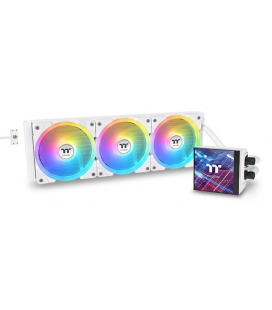 REFRIGERACION LIQUIDA CPU THERMALTAKE MAGFLOE 420 ARGB 3X140MM BLANCO SNOW