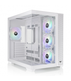 CAJA ATX THERMALTAKE VIEW 380 USB CX1 2XVENT120MM ARGB BLANCO S/N FUENTE