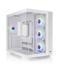 CAJA ATX THERMALTAKE VIEW 380 USB CX1 2XVENT120MM ARGB BLANCO S/N FUENTE