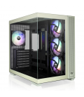 CAJA ATX THERMALTAKE VIEW 380 USB CX1 2XVENT120MM ARGB GREEN S/N FUENTE