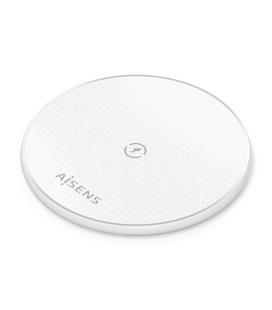 Base de carga inalámbrica aisens asch-15w1wc057-w/ 15w/ blanco