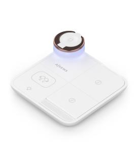 Base de carga inalámbrica aisens asch-15w4wc061-w/ 15w/ blanco