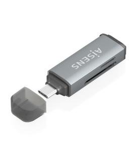 Lector de tarjetas externo aisens ascr-2a09-gr/ usb 3.1
