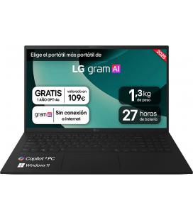 Portátil lg gram 15z80t-g.au88b ryzen ai 7-350/ 32gb/ 1tb ssd/ 15.6'/ win11