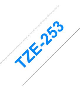 Cinta laminada brother tze253 24mm x 8m