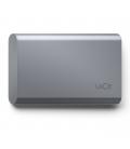Disco duro externo lacie mobile secure 1tb usb tipo c gris