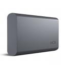 Disco duro externo lacie mobile secure 1tb usb tipo c gris