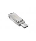Memoria usb 3.1 usb tpo c sandisk 256gb ultra dual drive luxe 150mb - s