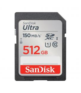 Tarjeta de memoria secure digital sdxc sandisk ultra - 512gb - clase 10 - sdxc - 150mb - s