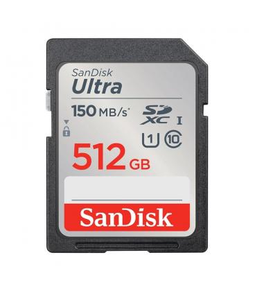 Tarjeta de memoria secure digital sdxc sandisk ultra - 512gb - clase 10 - sdxc - 150mb - s
