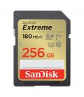 Tarjeta memoria secure digital sdxc 256gb sandisk extreme clase 10 uhs - i u3