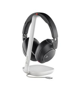 Auriculares poly voyager surround 85 inalambrico negro