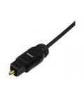 Cable toslink startech 4.5m - macho - macho - negro